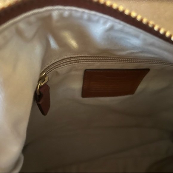 Coach British Tan Leather Hobo Bag - Picture 5 of 5